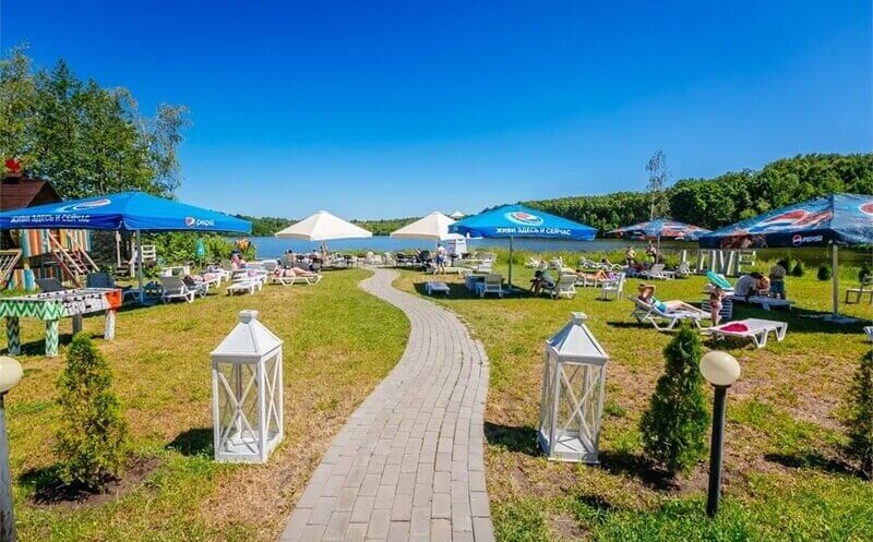 Собственный пляж